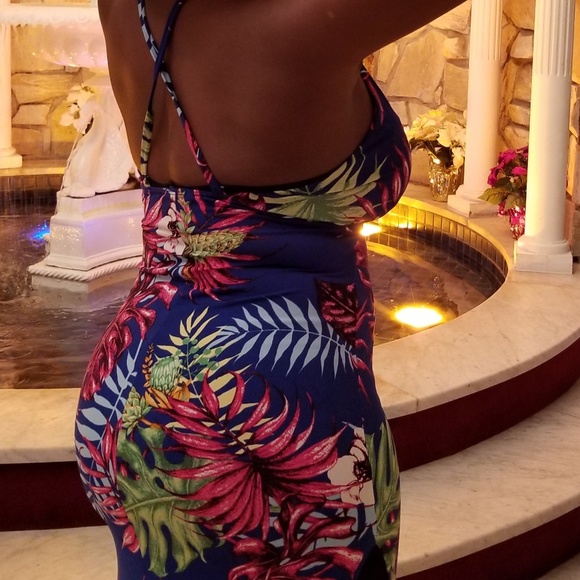 Multicolored sexy summertime dress - Picture 6 of 7